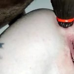 I STUCK MY TWO TIED BALLS SEVERAL TIMES IN THE ASS OF TWO DEPRIVED FUCKERS UNTIL I cum inside their asses