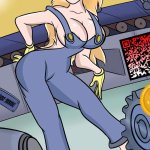 Porn comic NFT Anastasia 8. artist LEV0N. universe Dsn. Erotic comic the second NFT