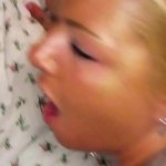 Amateur lesbians at college party fucking