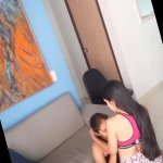 I Seduce my Lesbian Neighbor in my Living Room.