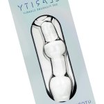 Clarity Utopian Mystique Glass Dildo