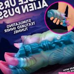 Ursa Silicone Alien Pocket Pussy Manual Stroker