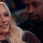 Blonde wife with black husband is not sure she is ready for a threesome today