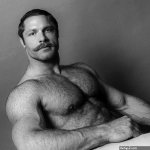 vintage naked hairy sportsman
