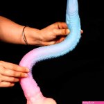 17.91in Super Big Long Silicone Soft Snake Dildo For Sex Love Toy