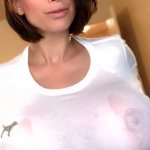 14 hot milf without bra huge boobs bb43