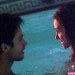 Emmy Rossum Nude Swimming Pool Scene From Shameless