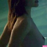 Emmy Rossum Nude Swimming Pool Scene From Shameless