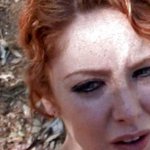Slutty Red Head Gets Face Fucked Rough And Deep In The Park