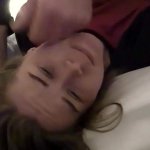 Submissive girlfriend intense hardcore fuck and face slap