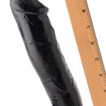 Master Series Mighty Midnight 10 Inch Suction Cup Dildo
