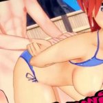 Frankie Foster getting fucked in the hot tub