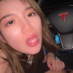 POV Cute Asian Sneaky Car Blowjob and Swallowing Every Drop