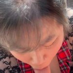 Outdoor Blowjob From Asian With Big Tits