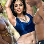 Priyanka Arul Mohan sexy blouse nude hot navel xxx hip pose