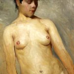 Jeune fille nue