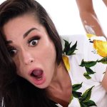 Mature big tits American housewife MILF Crystal Rush anal fucked