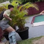 In Richelle Ryan Backyard Chris Lockwood Ethan Seeks