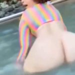 Ice Spice Was INSANE For Twerking In The Pool Naked
