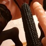 Enjoying huge dildos with double penetration Multiple squirt orgasms