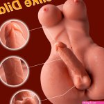 BobbieFor EU Customers: 16.09lb Lifelike Trans Man Woman Torso Doll