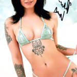Raven Lane Hot Sexy Signed 8x10 Photo Porn Star Adult Model COA Video Proof 499