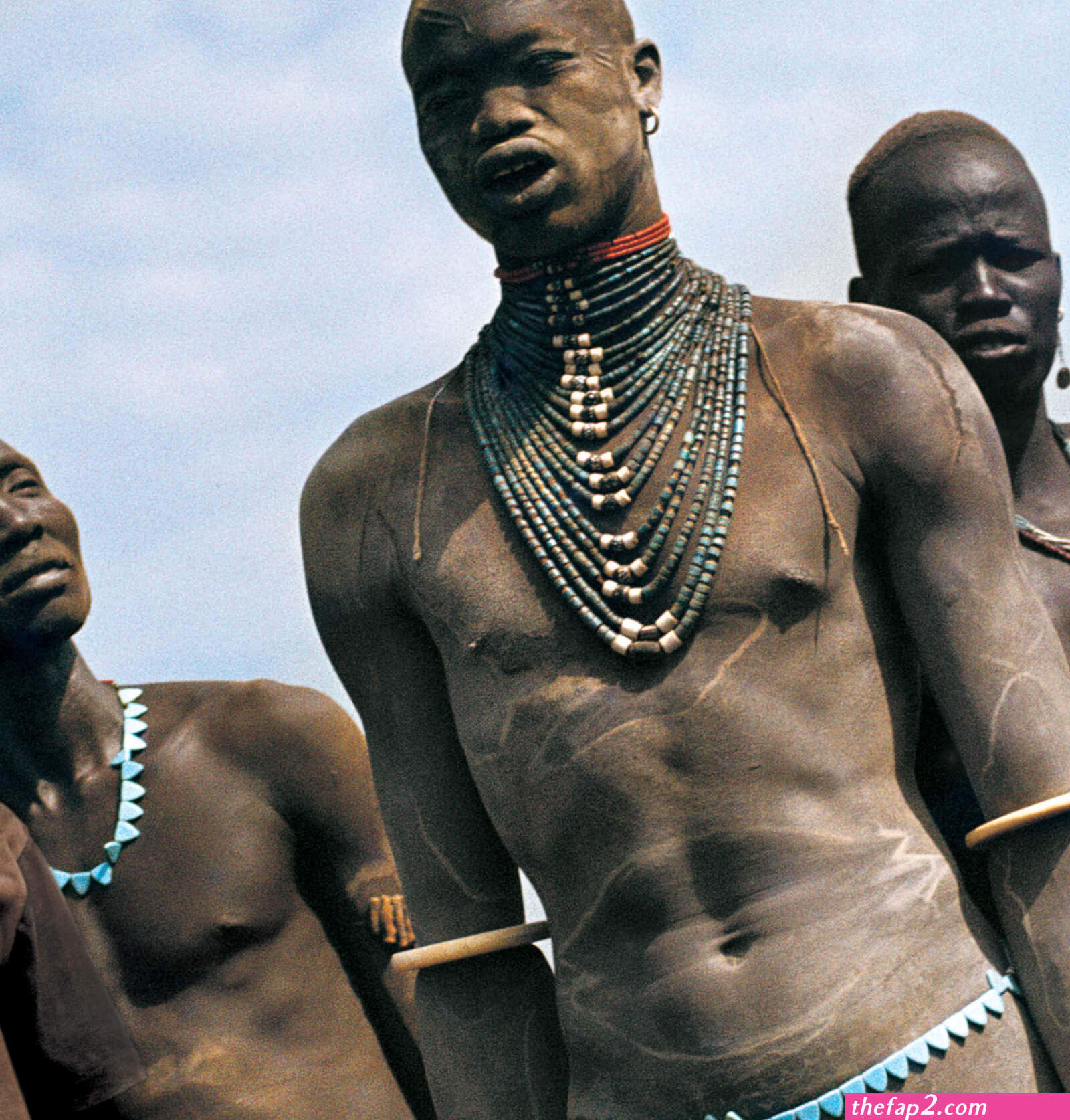 Naked dinka tribe