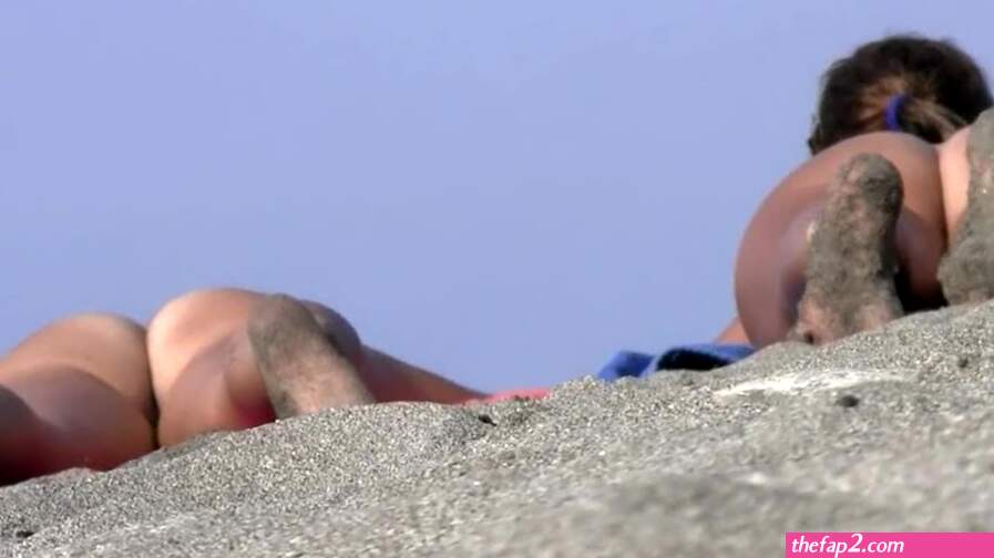 A delectable nude beach video