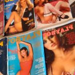 8 Different Vintage 1970s Playboy Magazine Lot