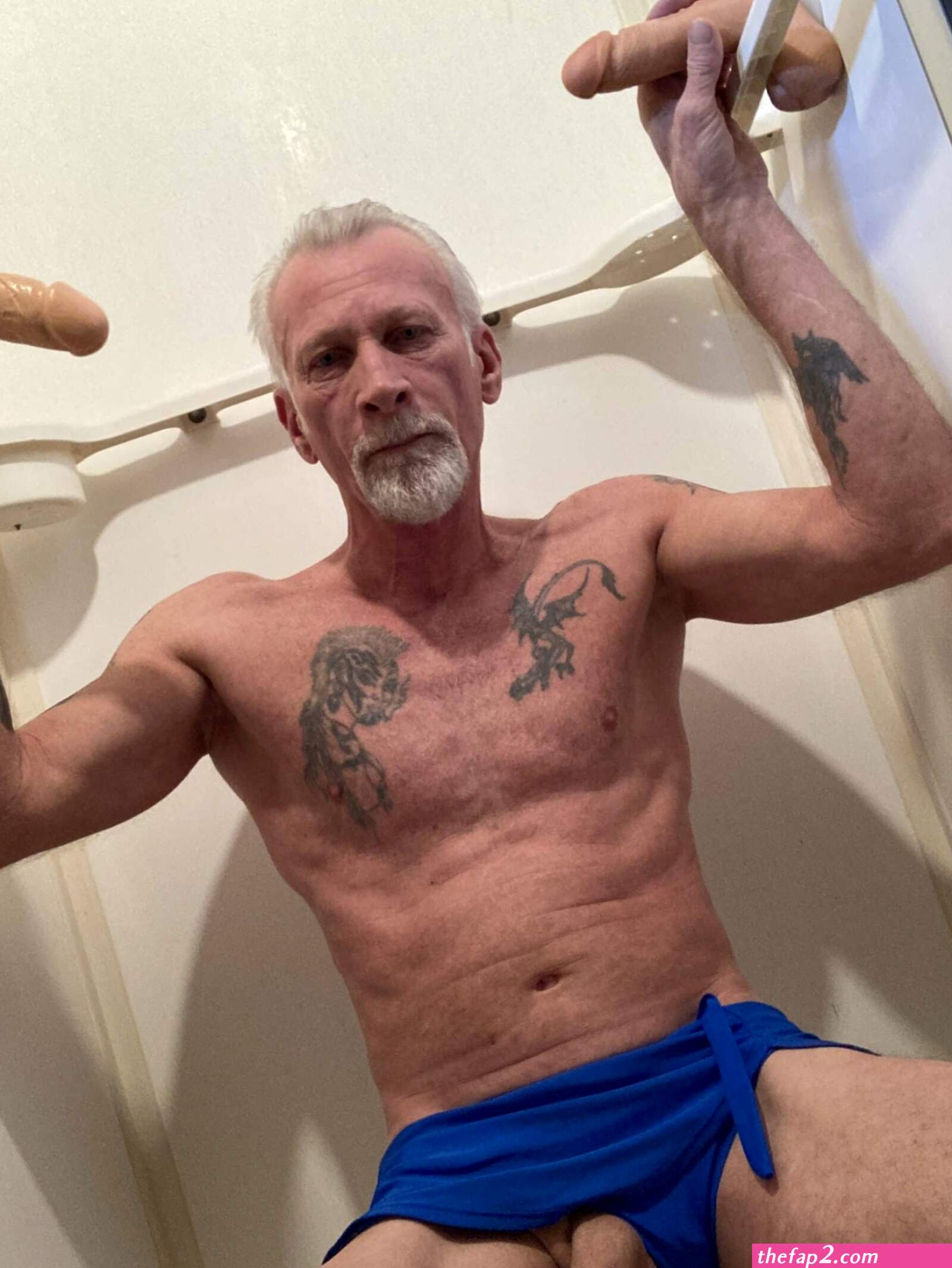Naked old men on tumblr
